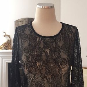 All soft lace blouse